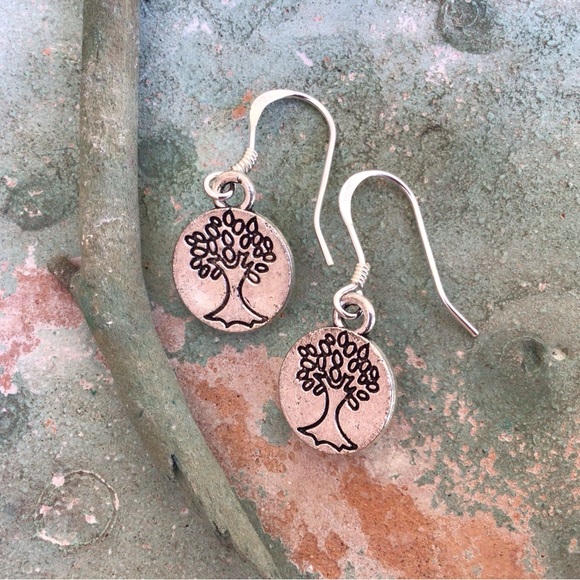 Tree of Life Sundance charm Artisan Earrings - Picture 4 of 9